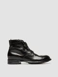 ADMIRAL 010 - Black Leather Lace-up Boots Officine Creative - 1
