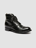 ADMIRAL 010 - Black Leather Lace-up Boots Officine Creative - 3