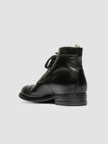 ADMIRAL 010 - Black Leather Lace-up Boots Officine Creative - 4