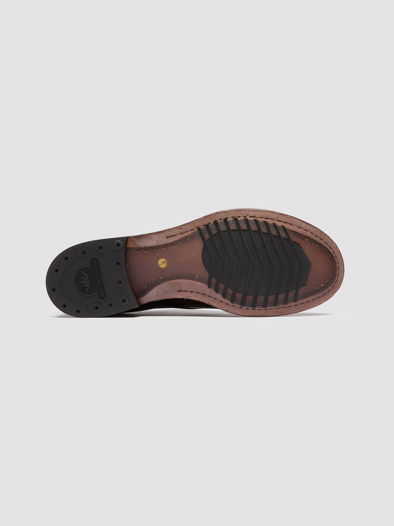 ADMIRAL 007 - Black Leather Derby Shoes