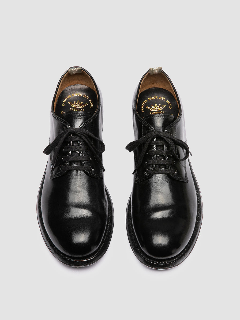 ADMIRAL 007 - Black Leather Derby Shoes Officine Creative - 2