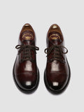 ADMIRAL 008 - Burgundy Leather Derby Shoes Officine Creative - 2