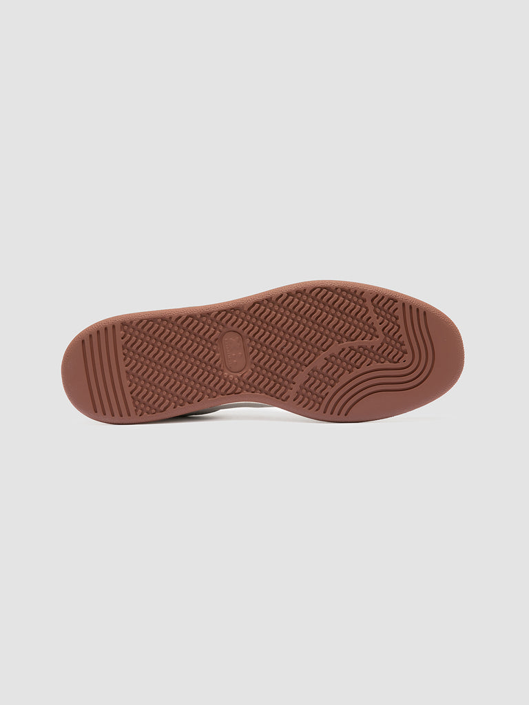 THE ANSWER 007 - White Leather and Suede Sneakers Officine Creative - 5