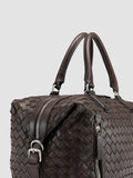 ARMOR 019 - Brown Leather Travel Bag Officine Creative - 6