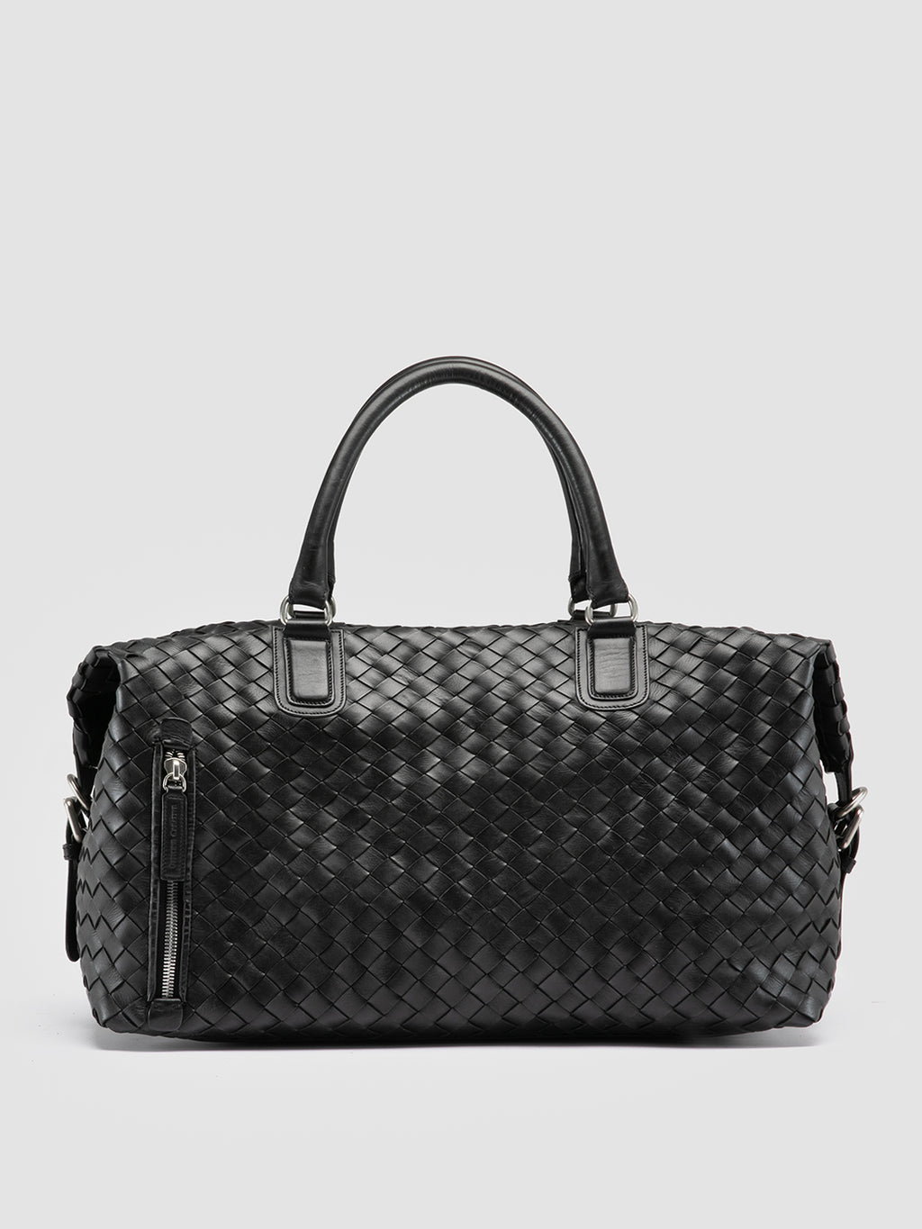 ARMOR 019 - Black Leather Travel Bag Officine Creative - 1