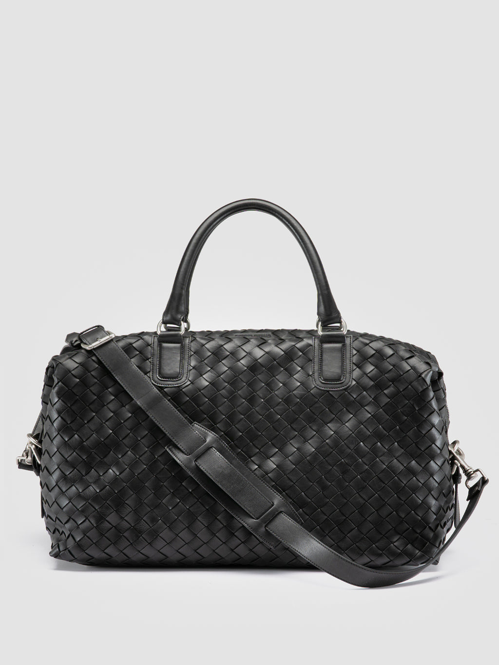 ARMOR 019 - Black Leather Travel Bag Officine Creative - 4