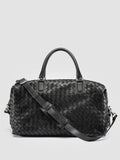 ARMOR 019 - Black Leather Travel Bag Officine Creative - 4