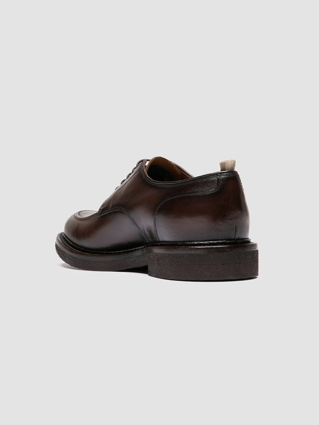 ASTON CREPE 003 - Brown Leather Derby Shoes Officine Creative - 4