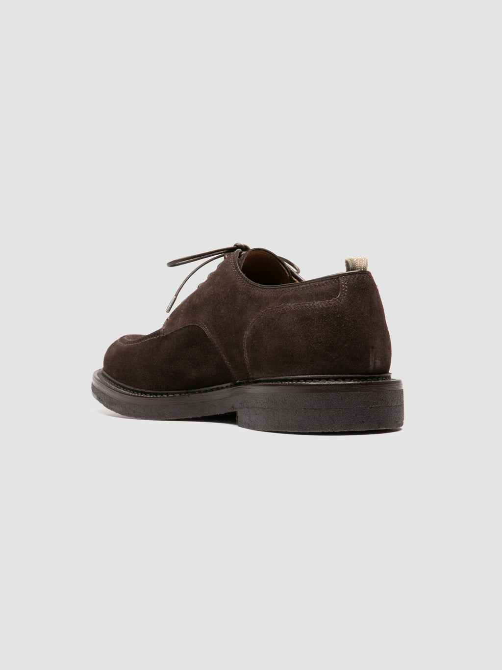 ASTON CREPE 003 - Brown Suede Derby Shoes Officine Creative - 4