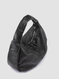 BOLINA 048 - Black Leather Shoulder Bag