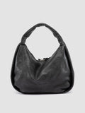 BOLINA 048 - Black Leather Shoulder Bag