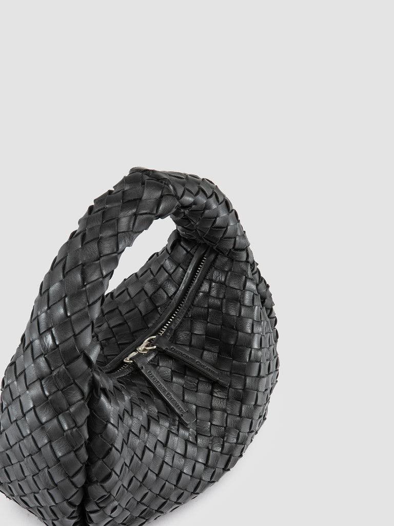 BOLINA 144 - Black Leather Handle Bag