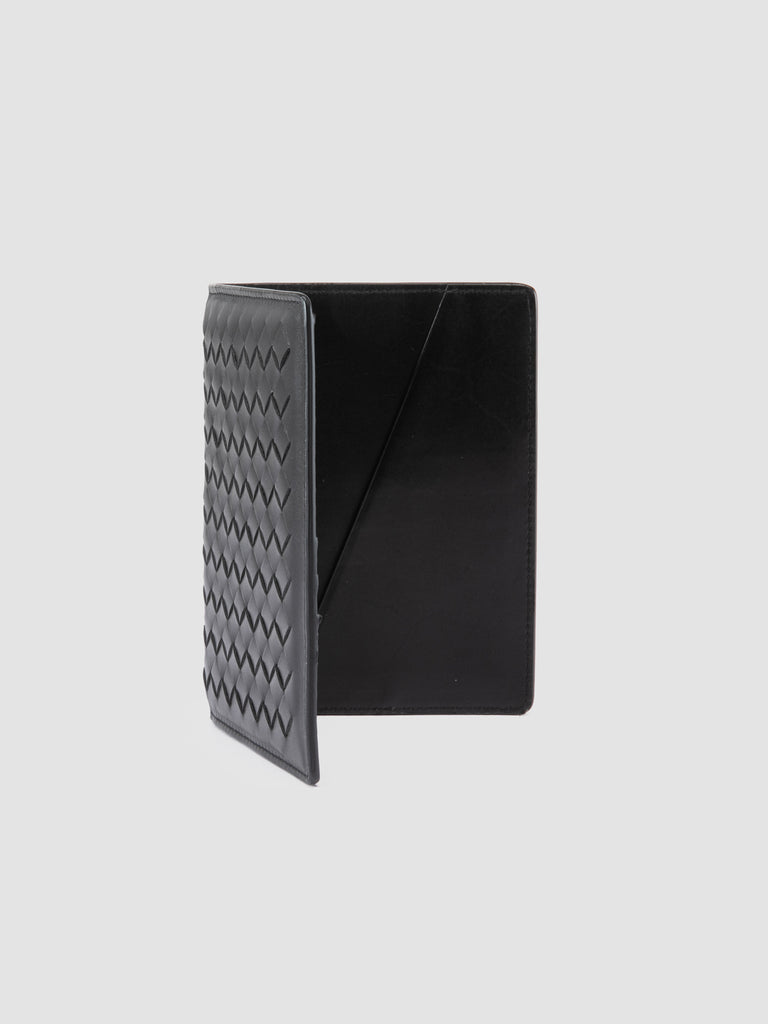 BOUDIN 127 - Black Leather Wallet Officine Creative - 5
