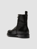 BULLA 003 - Black Leather Zipped Boots Officine Creative - 4