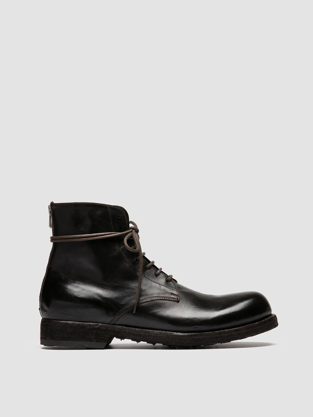 BULLA DD 102 - Brown Leather Lace-up Boots Officine Creative - 1