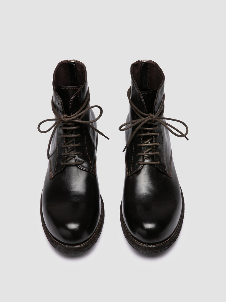 BULLA DD 102 - Brown Leather Lace-up Boots Officine Creative - 2