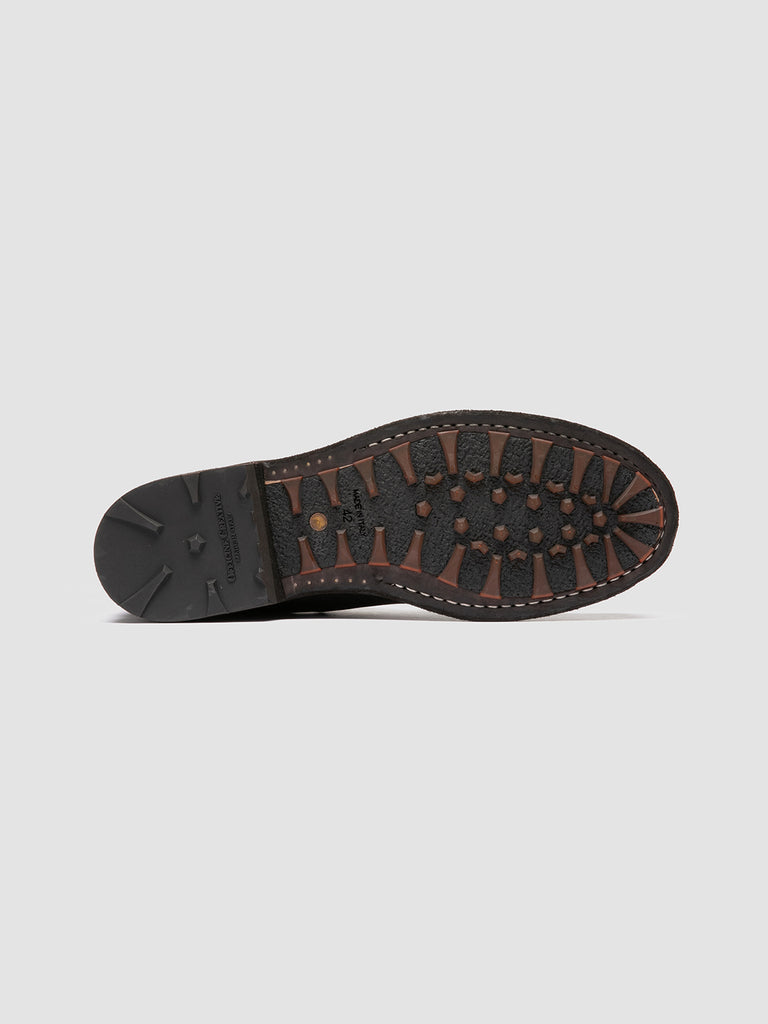 BULLA DD 103 - Brown Leather Zipped Boots Officine Creative - 5