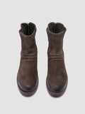 BULLA DD 304 - Taupe Suede Zipped Boots Officine Creative - 2