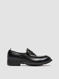 CALIXTE 020 - Navy Leather Penny Loafers Officine Creative - 1