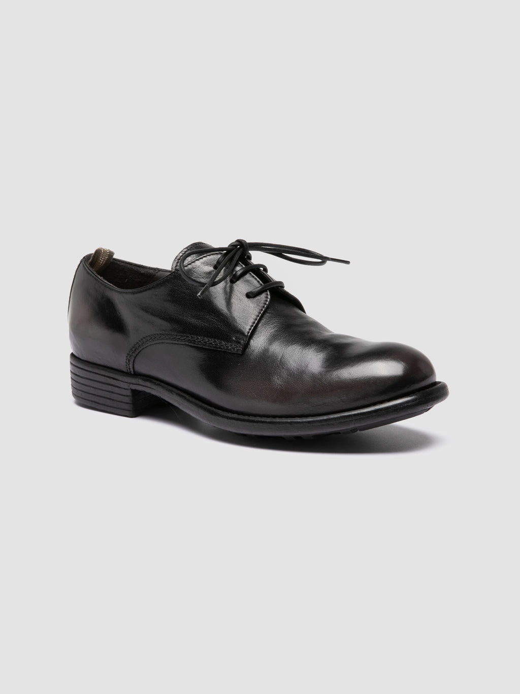 CALIXTE 068 - Burgundy Leather Derby Shoes Officine Creative - 3