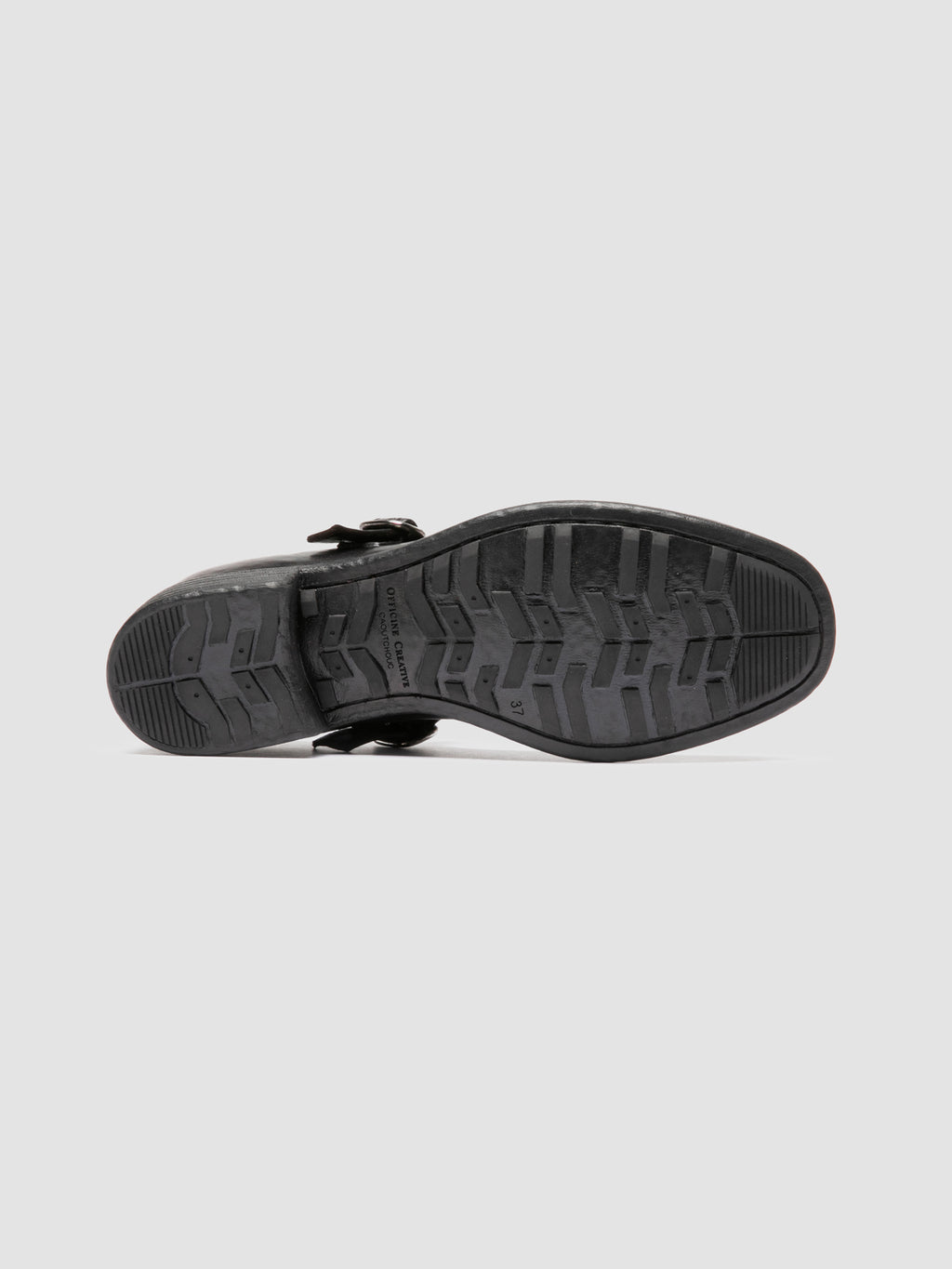 CALIXTE 071 - Burgundy Leather T-Bar Shoes Officine Creative - 5