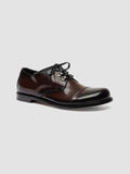 GEMSTONE 001 - Brown Leather Derby Shoes