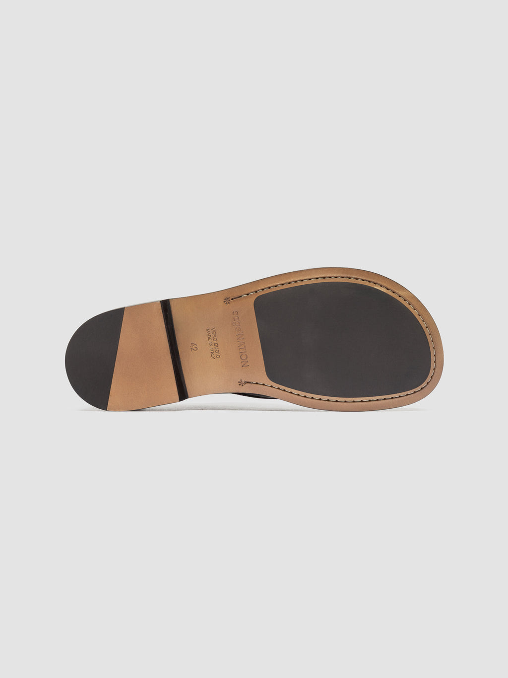 GEMSTONE 001 - Brown Leather Derby Shoes