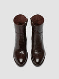DENNER 107 - Burgundy Leather Zip Boots
