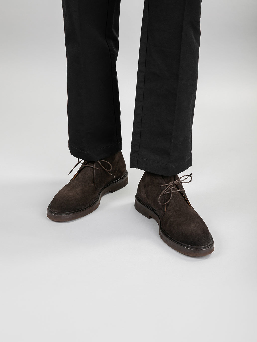 DUDE FLEXI 004 - Brown Suede Chukka Boots Men Officine Creative - 1