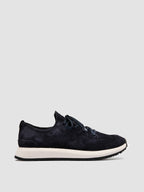 ENTIRE 001 - Navy Suede Sneakers Officine Creative - 1