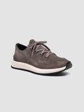 ENTIRE 001 - Grey Suede Sneakers Officine Creative - 3