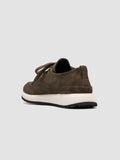 ENTIRE 001 - Green Suede Sneakers Officine Creative - 4