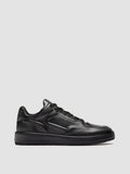 ERASER 001 - Grey Leather Low Top Sneakers