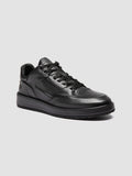 ERASER 001 - Grey Leather Low Top Sneakers