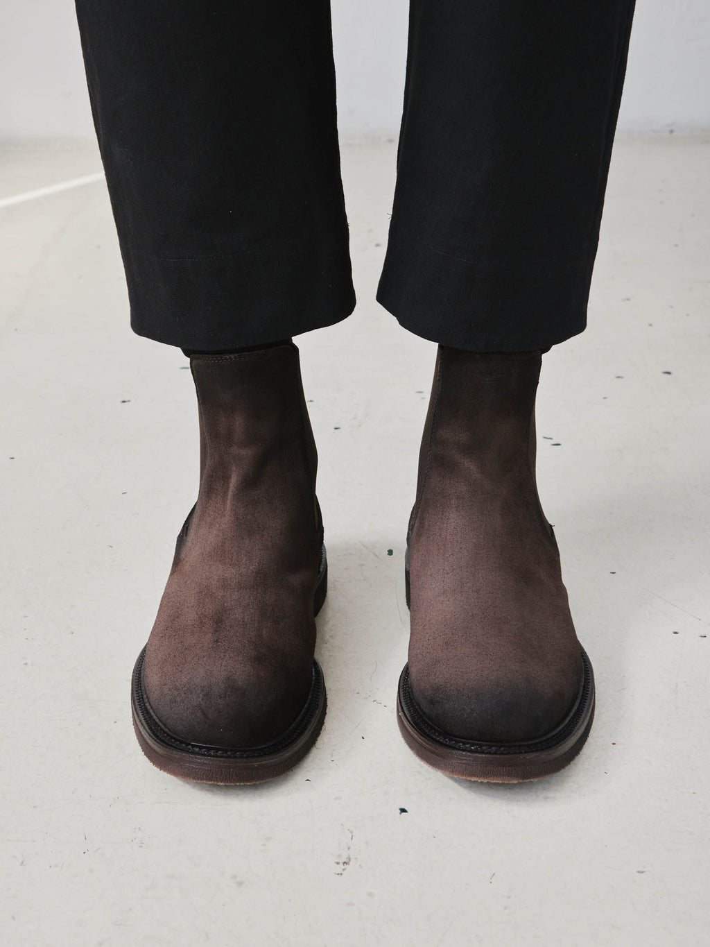 HOPKINS FLEXI 204 - Brown Suede Pull On Boots Officine Creative - 7