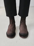 HOPKINS FLEXI 204 - Brown Suede Pull On Boots Officine Creative - 7