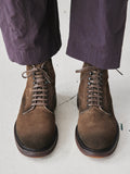 HOPKINS FLEXI 203 - Taupe Suede Lace-up Boots Officine Creative - 6