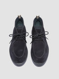 FRAME 002 - Blaue Chukka-Stiefel aus Wildleder