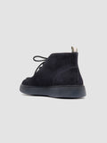FRAME 002 - Blaue Chukka-Stiefel aus Wildleder
