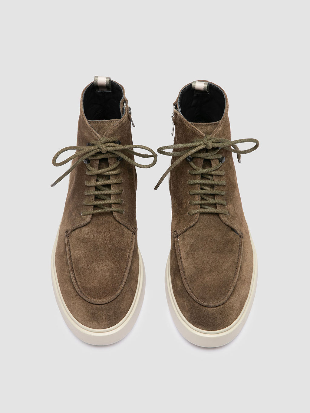 FRAME 004 - Brown Suede Lace-up Boots Officine Creative - 2