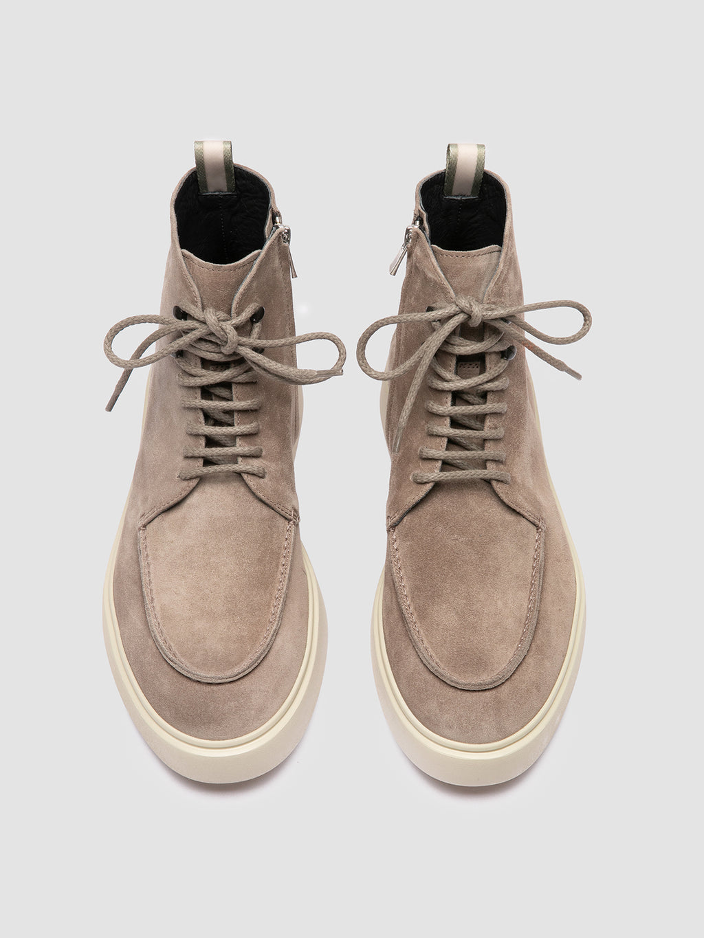 FRAME 004 - Grey Suede Lace-up Boots Officine Creative - 2