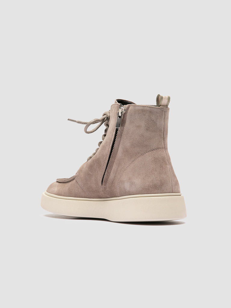 FRAME 004 - Grey Suede Lace-up Boots Officine Creative - 4