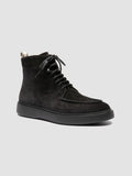 FRAME 004 - Black Suede Lace-up Boots Officine Creative - 3
