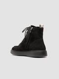 FRAME 004 - Black Suede Lace-up Boots Officine Creative - 4