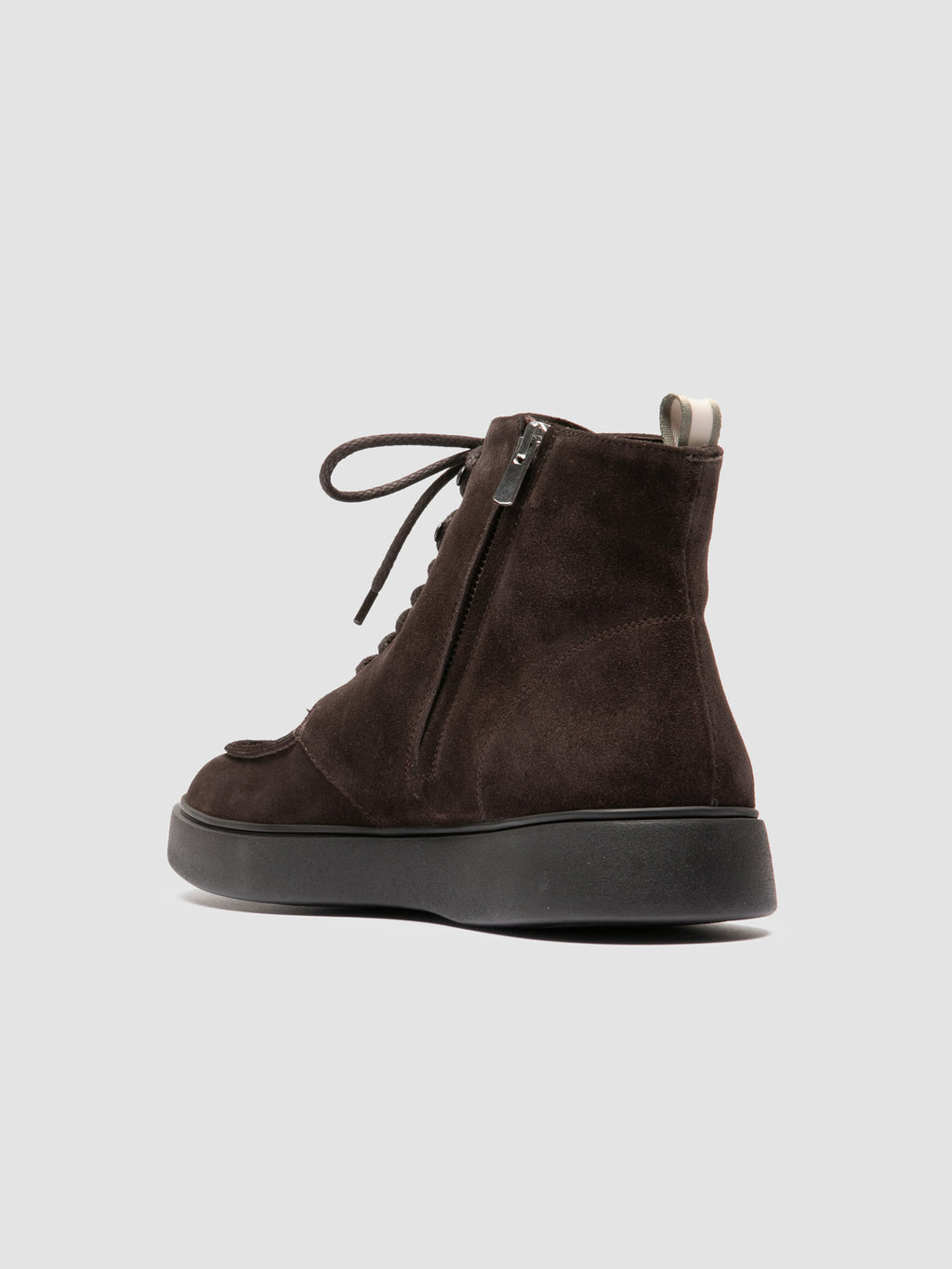 FRAME 004 - Brown Suede Lace-up Boots Officine Creative - 4