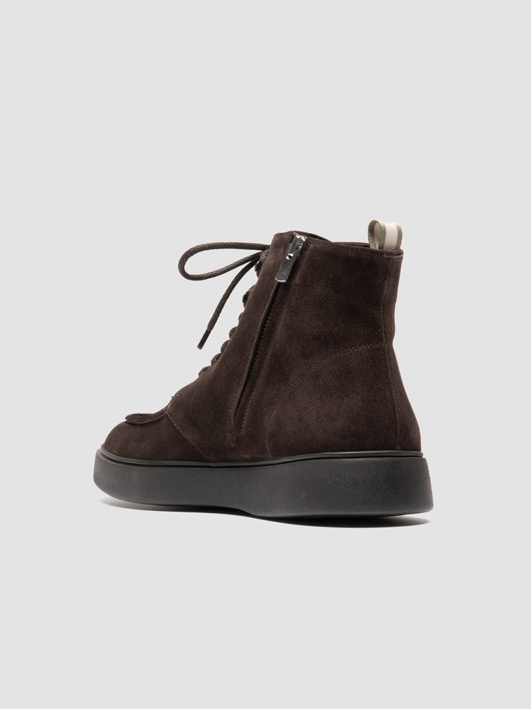 FRAME 004 - Brown Suede Lace-up Boots Officine Creative - 4