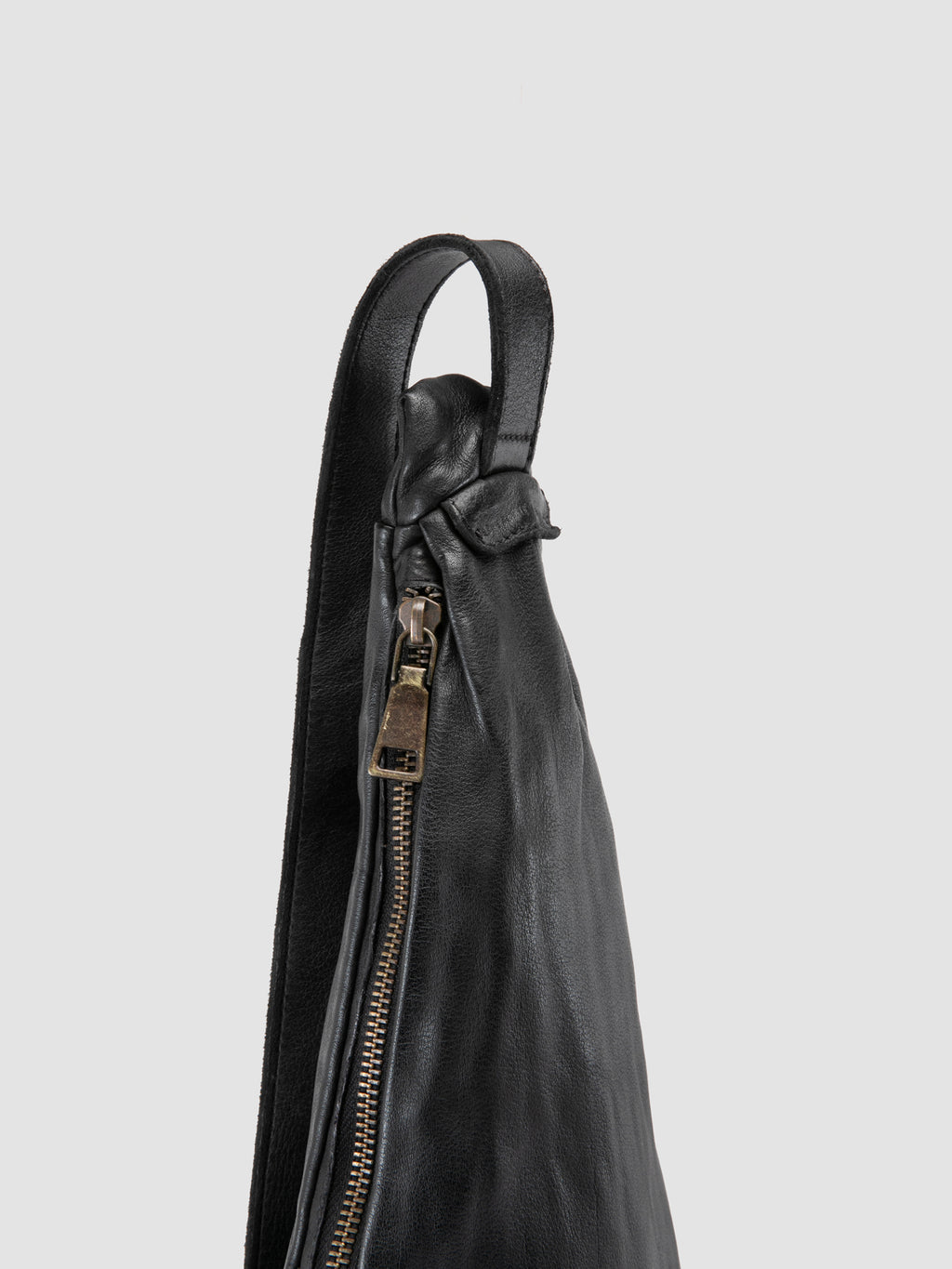HELMET 30 - Black Leather Waistpack