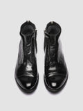 HIVE 005 - Black Leather Zipped Boots Officine Creative - 2