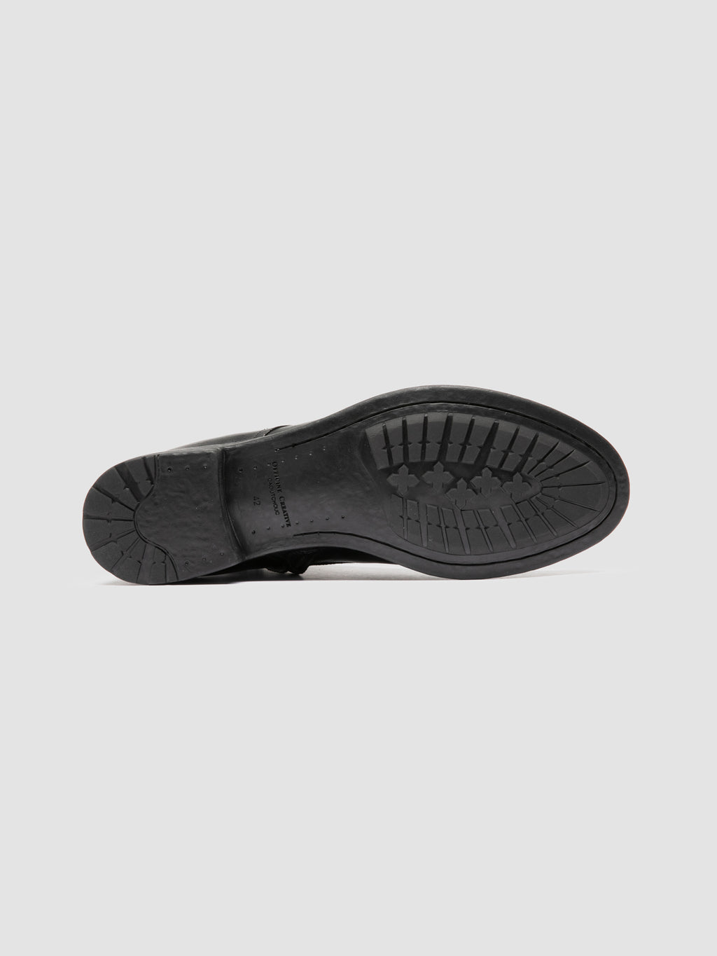 HIVE 005 - Black Leather Zipped Boots Officine Creative - 5