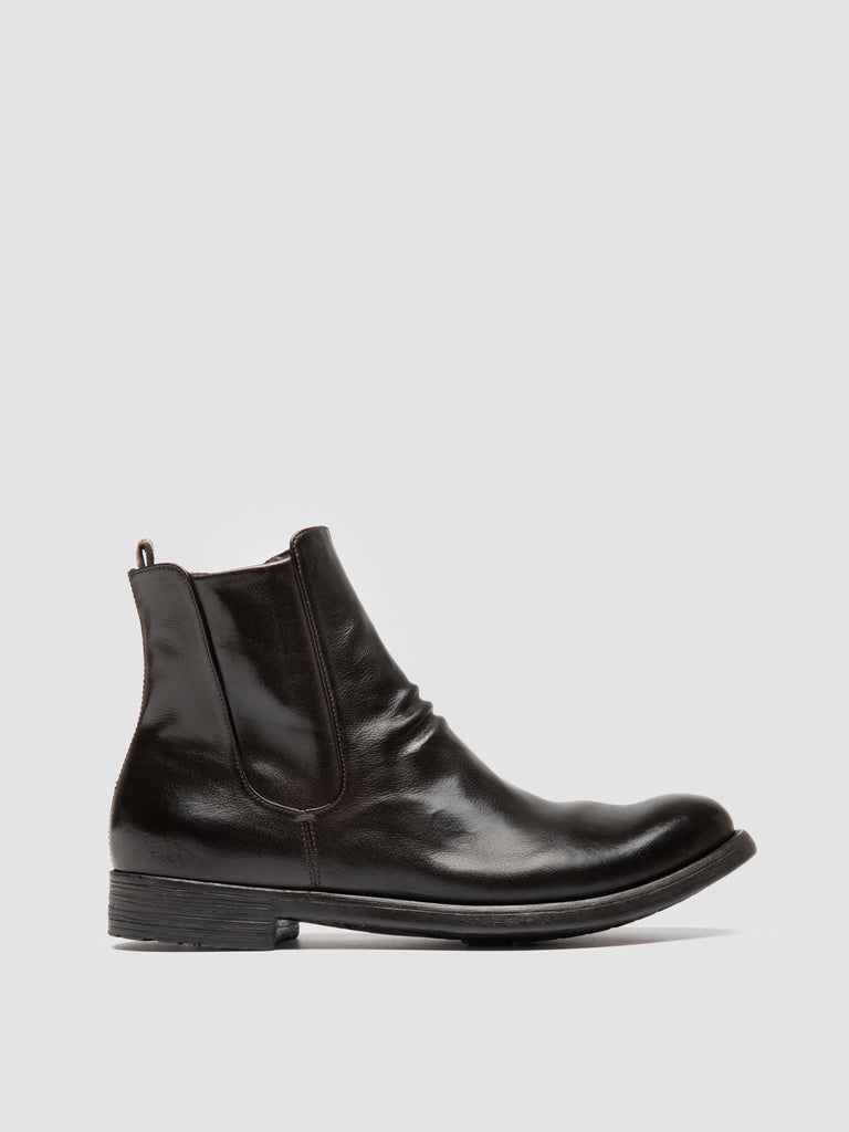 HIVE 036 - Brown Leather Ankle Boots
